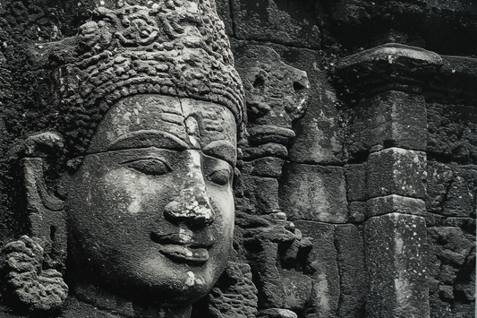 Lord Buddha, Ancient Stone Carvings Van Glo