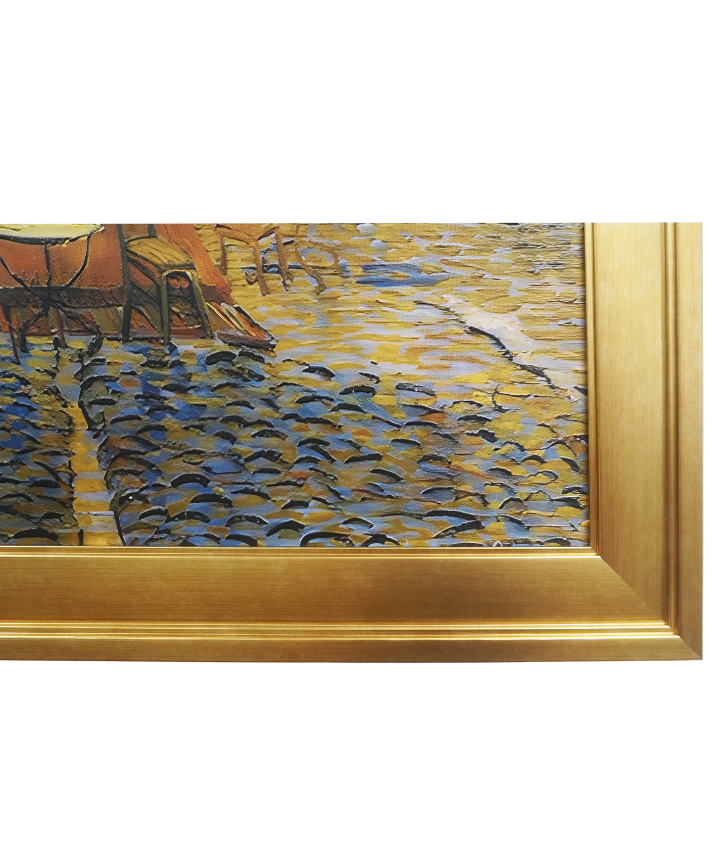 Cafe Terrace at Night by Vincent Van Gogh Van Glo