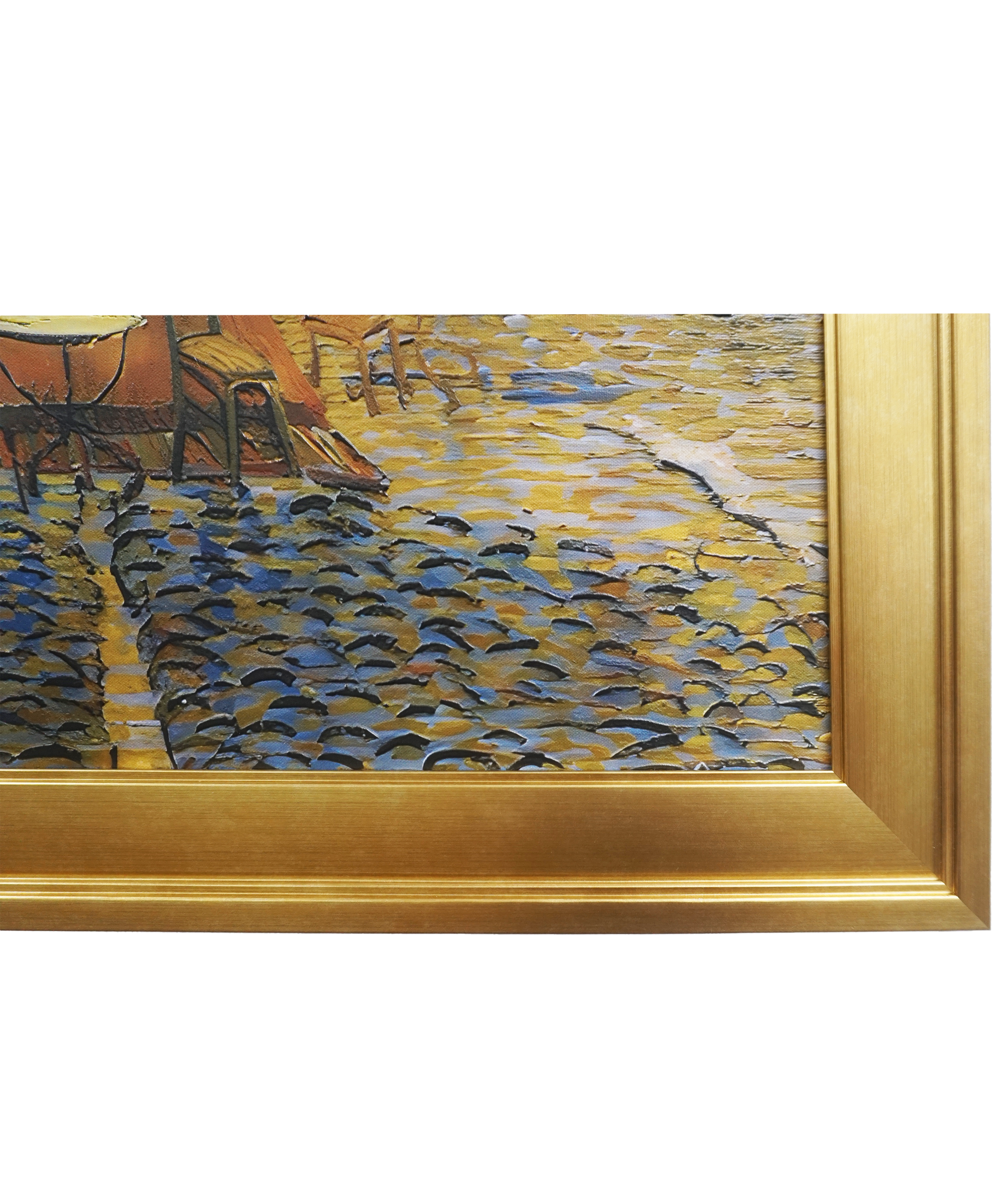 Cafe Terrace at Night by Vincent Van Gogh Van Glo