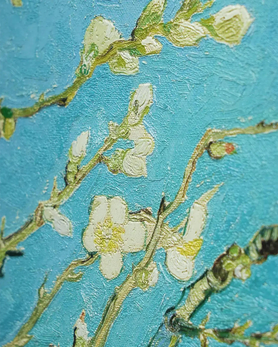 Almond Blossoms by Vincent Van Gogh Van Glo