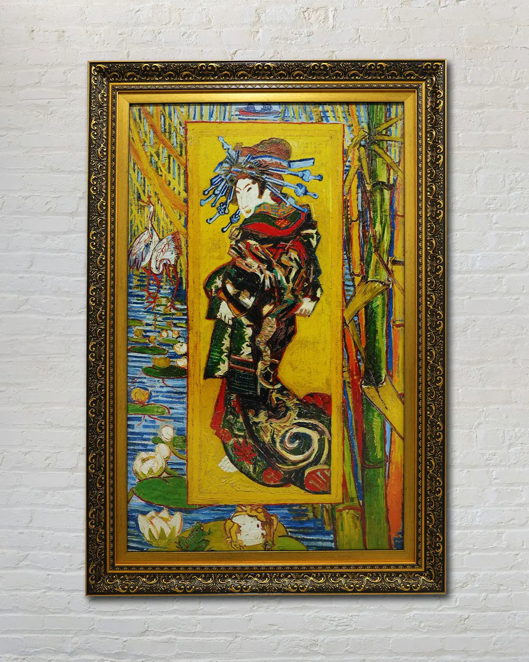 Courtesan by Vincent Van Gogh Van Glo