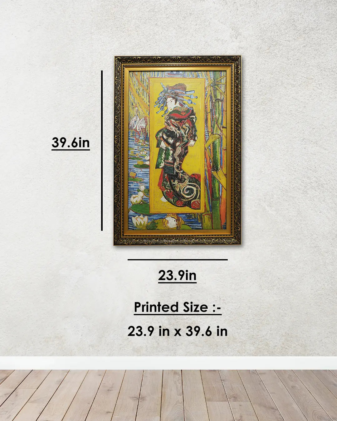 Courtesan by Vincent Van Gogh Van Glo
