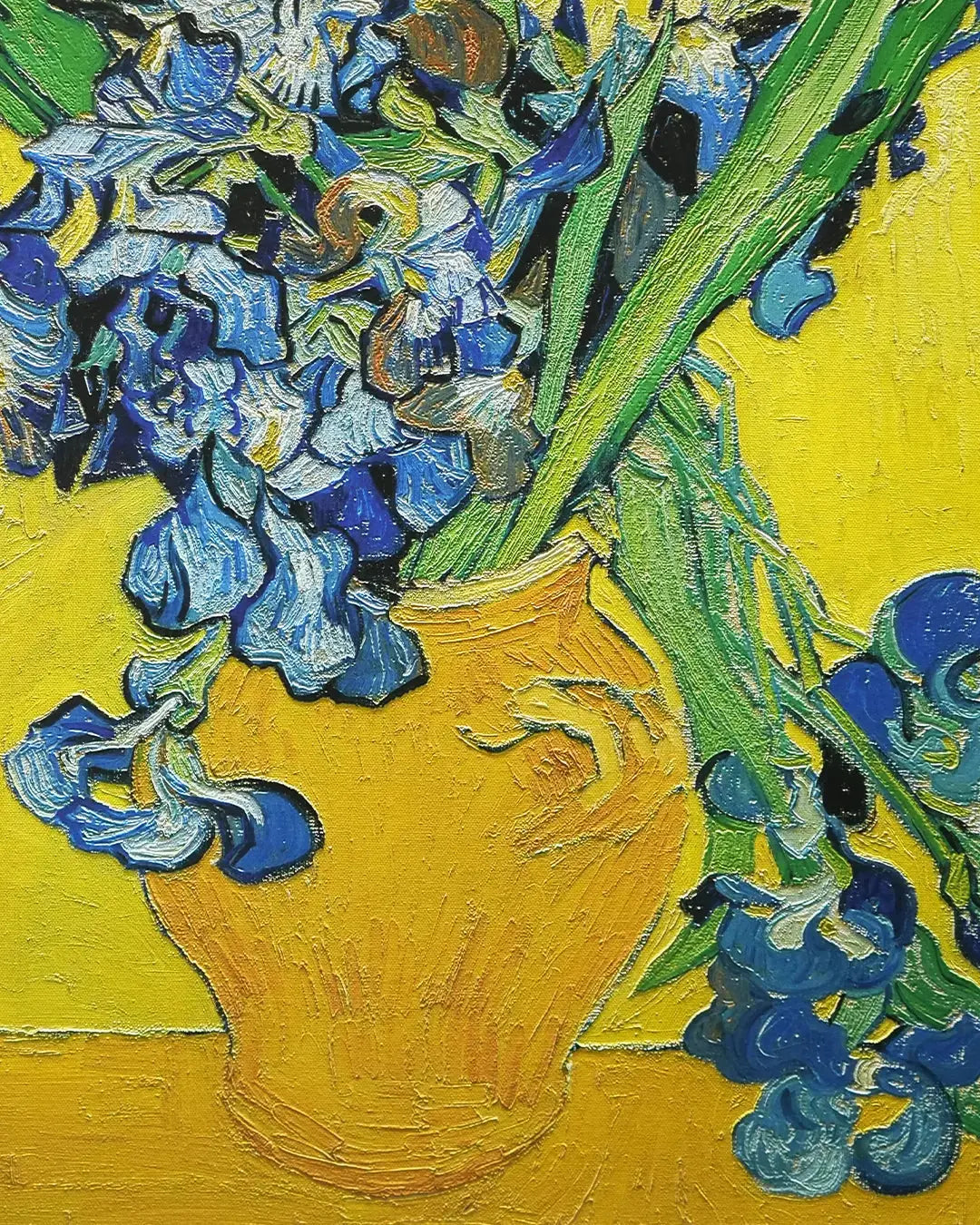 Irises by Vincent Van Gogh Van Glo