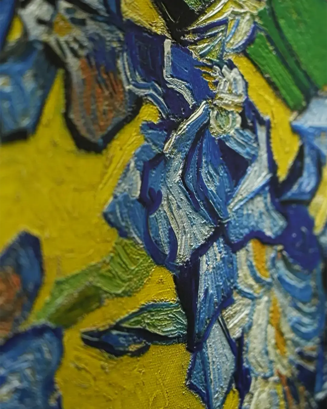 Irises by Vincent Van Gogh Van Glo