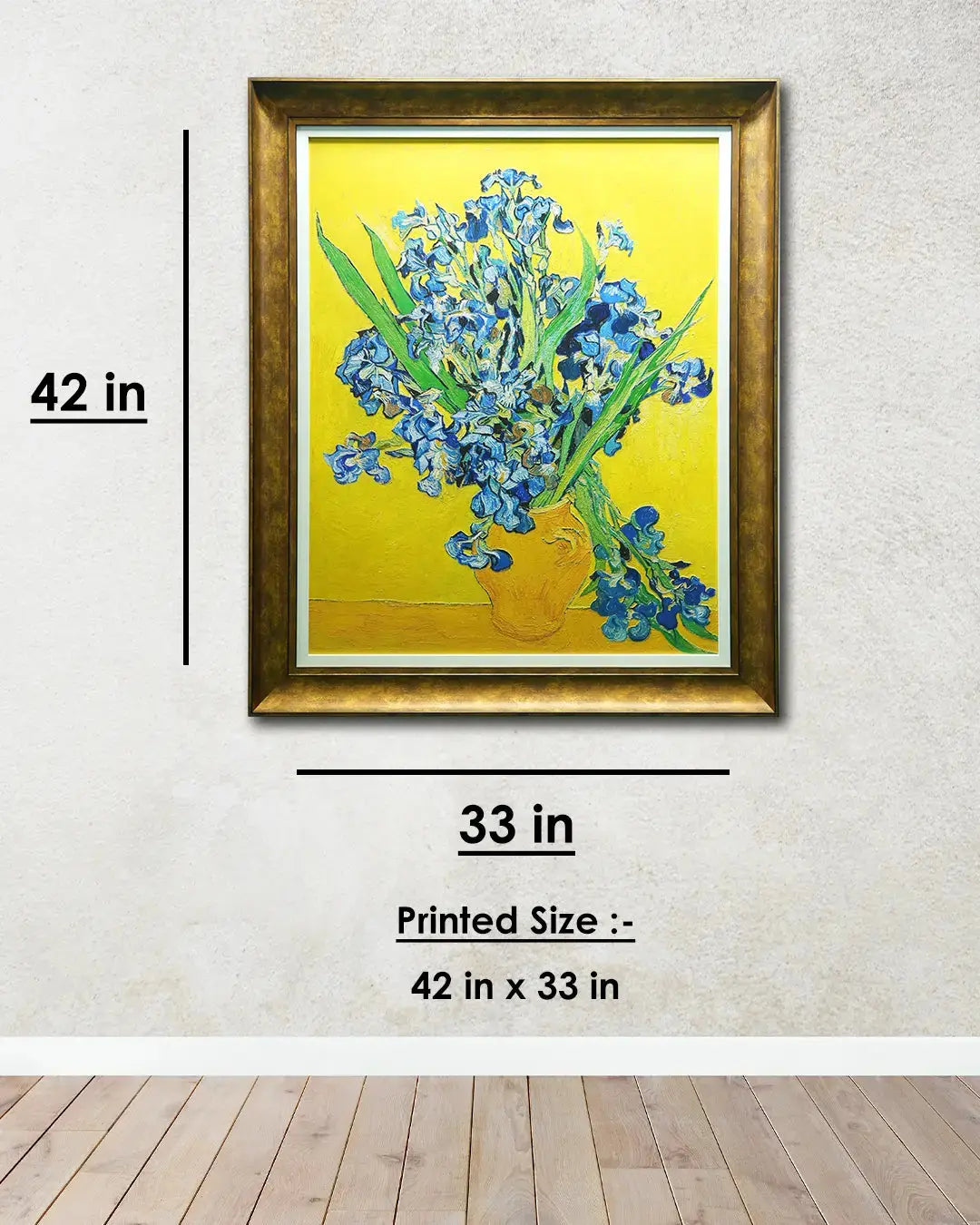 Irises by Vincent Van Gogh Van Glo